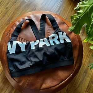 Ivy Park Black Sports Bra size Medium